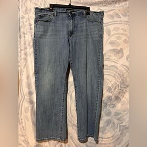 Lucky Brand 361‎ Vintage Straight Jeans Light Wash Cotton Blend Men's Size 40x30
